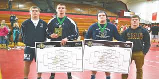 Blue Devils bring home pair of U.P. wrestling titles