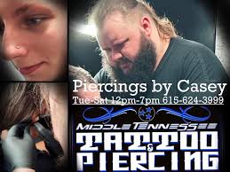 Piercings by Casey call today for pricing and availabilty Murfreesboro  Tennessee 615-624-3999