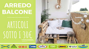 Per progettare l'arredo di un terrazzo si hanno a disposizione diverse soluzioni per rendere pienamente usufruibile questo tipico ambiente della casa italiana. Arredare Un Balcone Con Articoli Sotto I 30 Primavera 2020 Youtube