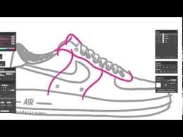 Kaufe jetzt die heißesten sneaker, accessoires und bekleidung bei foot locker. How To Draw Nike Air Force Shoes Youtube