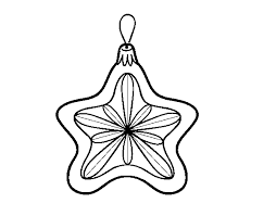 These alphabet coloring sheets will help little ones identify uppercase and lowercase versions of each letter. Christmas Decoration Star Coloring Page Coloringcrew Com