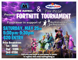 Duo qualifiers include lestream's sktie and vato, serpent and hype, triggerqq's flame and uniq we compiled a complete list of fortnite world cup solo and duos qualifiers. The Matrix 1st Annual Fortnite Tournament Fundraiser