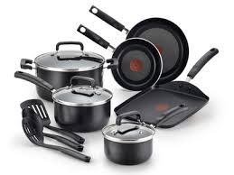 Tefal also manufactures linen care products such as steam irons3 and garment steamers. T Fal Signature Nonstick Black 12 Pc Set C530sc74