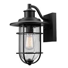 Globe Electric Company Turner Outdoor Wall Sconce In Black Bed Bath Beyond