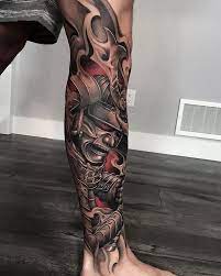 Realistic Tattoos By Greg Nicholson Cuded Leg Tattoo Men Japanese Tattoo Leg Tattoos