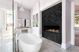 These are some of the the traditional line of gas fireplaces from regency offers classic fireplace designs with the latest in gas. Marquis Serene 47 Linear Gas Fireplace