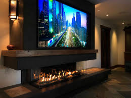 Wall mounted electric fireplace ideas with tv above. Modern Fireplace Gallery Flare Fireplaces