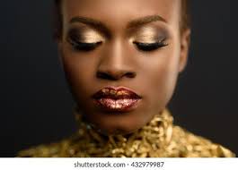 48+ Thousand Black Woman Gold Makeup Royalty-Free Images, Stock Photos &  Pictures