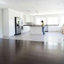 The best flooring for bathrooms or kitchens is tile or vinyl. Creative Tricks Can Change Your Life Transitional Couch Window Transitional Architecture Courtyards Transitional De Flooring Room Flooring Transition Flooring