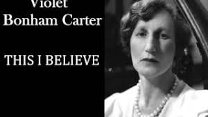 This I believe: Violet Bonham Carter explains her liberalism
