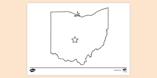 The 50 states coloring pages. Free Ohio State Colouring Colouring Sheets