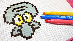 Maybe you would like to learn more about one of these? Pixel Art Hecho A Mano Como Dibujar A Calamardo Dibujos En Cuadricula Arte Pixeles Minecraft Dibujos En Pixeles