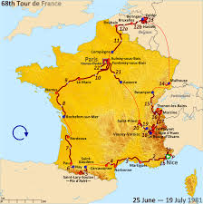 Celebrate your territory with a leader's boast. File Route Of The 1981 Tour De France Png Wikimedia Commons