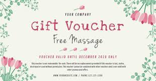 Check spelling or type a new query. Spa Gift Voucher Template Postermywall