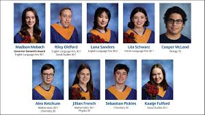 Sir John students win 12 of 15 Minister's Medals