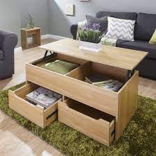 Ultimate Storage Lift Up Coffee Table Tea Split Level Top Table W Large Space Ebay Lift Up Coffee Table Coffee Table With Storage Furniture
