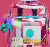 Mochila Transparente para Shows e Festivais