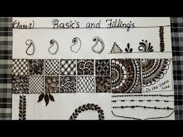 Basics And Filling Class 2 5 Classes For Beginners Youtube Mehndi Designs Book Mehndi Designs For Beginners Mehndi Designs For Fingers