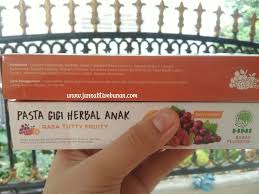 Pasta Gigi Herbal Anak Hni Hpai Siti Nurjannah Tambunan