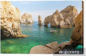 Find out more about the iberostar selection lagos algarve hotel in lagos and superb hotel deals from lastminute.com. Leinwandbild Schone Klippe Ponto De Piedade In Lagos Algarve Portugal Pixers Wir Leben Um Zu Verandern