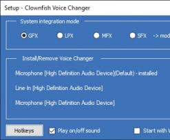 It supports all major audio file formats. Clownfish Voice Changer 1 3 Download Clownfishvoicechanger Exe