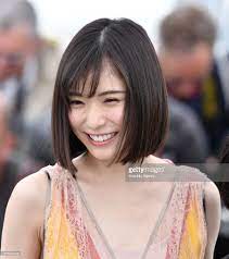 japanese actress mayu matsuoka poses for the film shoplifters at actresses film festival cannes film festival