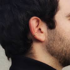 Poudre homme… et poudre femme ? Earcuff Homme Piercing Boucle D Oreilles Obscur Earwear Obscurearwear