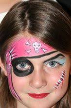 Miss Pirate Face Paint Candkpaint Com Maquillaje Pirata Maquillaje De Fantasia Calavera Mexicana Maquillaje