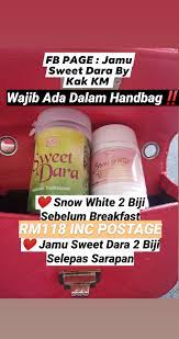 Terbukti sejak dari tahun 1970an lagi. Wajib Ada Dalam Handbag Jamu Sweet Dara By Kak Km Facebook