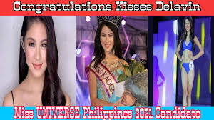 In fact, she considers them her life coaches. referring to her daddy gilbert and mommy carrie, she says, i love talking to them. Confirm Kisses Delavin Miss Universe Philippines 2021 Candedate Youtube