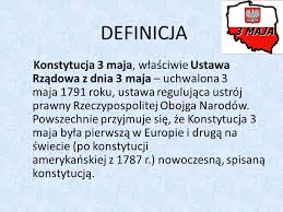 Dzięki reformom w duchu oświeceniowym. Konstytucja 3 Maja Wykonala I Opracowala Kaja Rompa 6d Ppt Pobierz