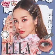 🧁Instock。。 💥 Mini ella gray。 ✓Lens Diameter:: 14.20mm ✓Lens Effect 15 mm  ✓Degree:: 0.00 ✓ Useable:: 1 month 。 🚚 Lenses are manufactured in Korea.  🌟1 pair $13 🌟2 pairs $25