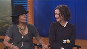Sara gilbert is an american actress, director, and producer known for her role as darlene conner on the abc sitcom roseanne, for which she r. The Talk Co Host Sara Gilbert Musician Linda Perry Celebrate New Son With Album Of Lullabies Youtube