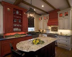 red kitchen cabinets, kitchen cabinet