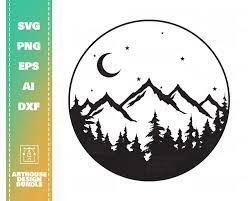 Free Free 314 Mountain Tree Svg Free SVG PNG EPS DXF File