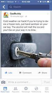 Preventing a frozen car door lock or handle is simple. Unlock A Frozen Lock Car Hacks Hacks Door Handles
