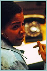 Back in the rollator derby days when my sister lived across from Sonja Simms