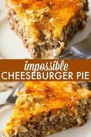 Impossible Cheeseburger Pie Recipe Beef Recipes Easy Beef Recipes For Dinner Cheeseburger Pie