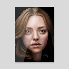 Amanda Seyfried 01, an art print by Craig Stirling