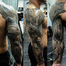At the parlour the man next to me was having the rizla logo put on his shin. 125 Best Sleeve Tattoos For Men Cool Ideas Designs 2021 Guide