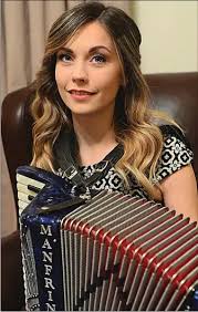 Latest big accordion hit... web star Lana