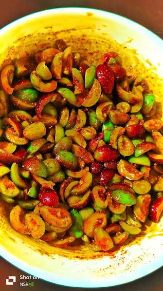Homemade karonda pickle recipe turns out well