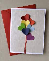 Upload your own photos, resize elements, change color schemes and fonts and make any other changes you see fit. Balloon Card Cards Handmade Valentines Cards Handmade Birthday Cards