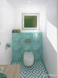 Renovation D Une Maison En Bord De Mer Saint Georges De Didonne Les Wc Dans La Salle D Eau De L Salle De Bain Bord De Mer Idee Toilettes Idee Salle De Bain