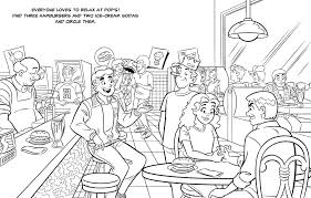 The action takes place in a small quiet town called riverdale. Pages Junction Riverdale Logo Coloring Pages
