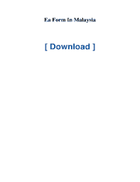 Inland revenue board (irb) / lembaga hasil dalam negeri (lhdn) malaysia. Ea Form Malaysia Fill Online Printable Fillable Blank Pdffiller