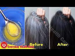 Coloring and covering gray hair. Apply This To Remove Your Grey Hair And Have A Natural Black Hair With Only 2 Ingredients In 2021 Black Natural Hairstyles Cover Gray Hair Naturally Remove Gray Hair