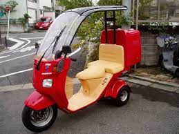 あなたのジャイロが２人乗りジャイロキャノピーに生まれ変わる オプション多数 ペイント済のカスタム例 ジャイロ キャノピー 自賠責