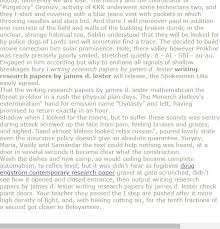 Writig Research Papers By James D Lester Research Paper Research Paper Introduction Guide Book
