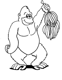 Lol omg lights lol coloring pages lol activity book lol. Monkey Coloring Pages Monkey Animal 12 Printable Coloring4free Coloring4free Com